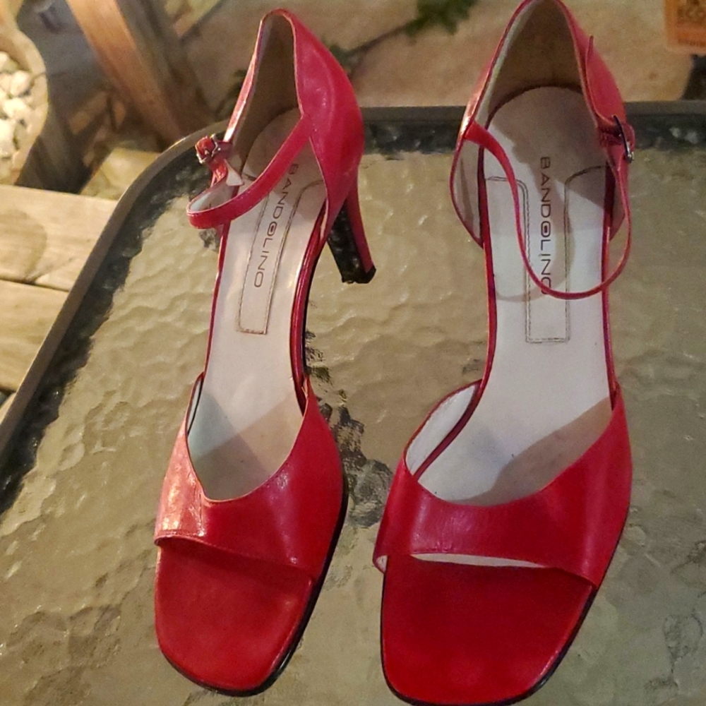 Dark Pink Bandolino Bdelwood Heel